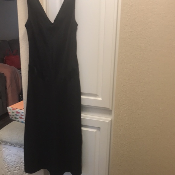 Lauren Ralph Lauren black 100% silk dress - Picture 2 of 10